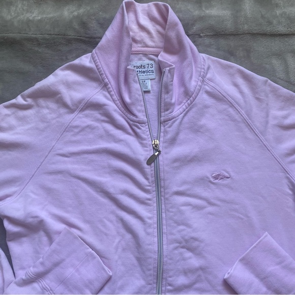 Vintage baby pink roots zip up - Picture 9 of 9